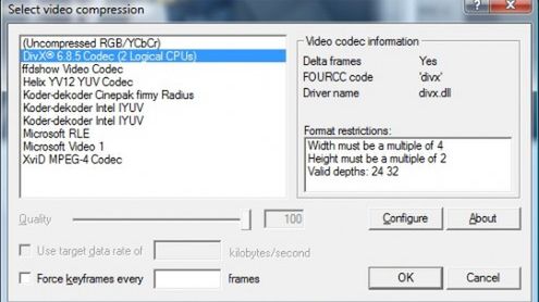 Zgrywanie i kompresja filmów z kamery cyfrowej 1