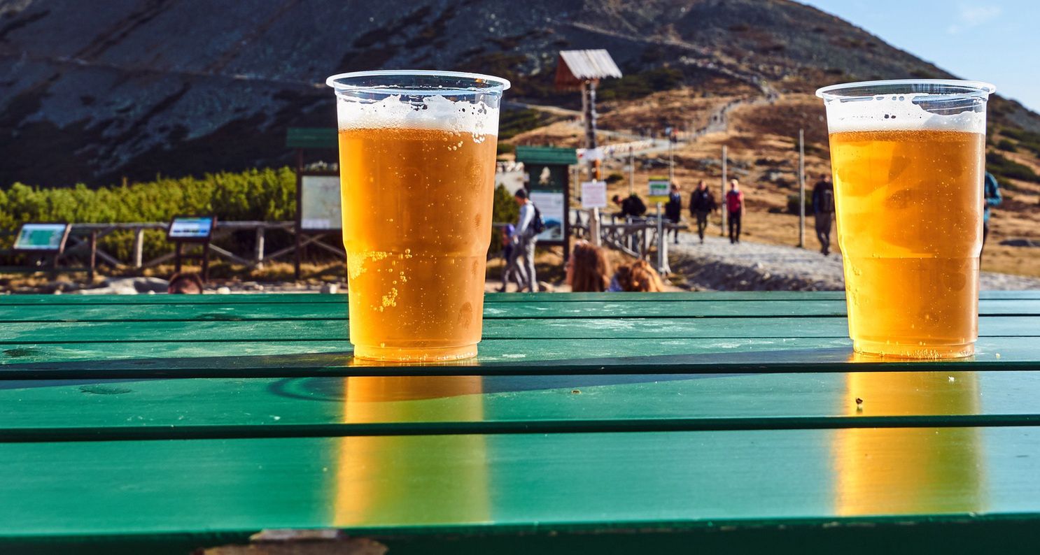 Alkohol w górach można spożywać tylko w punktach gastronomicznych z koncesją