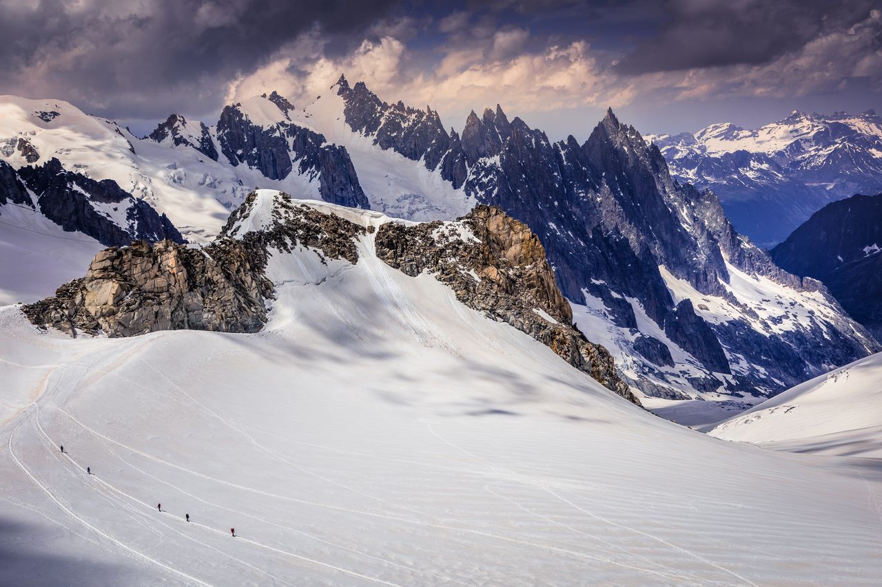 Ewakuacja we Włoszech z powodu ryzyka zapadnięcia się lodowca Mont Blanc