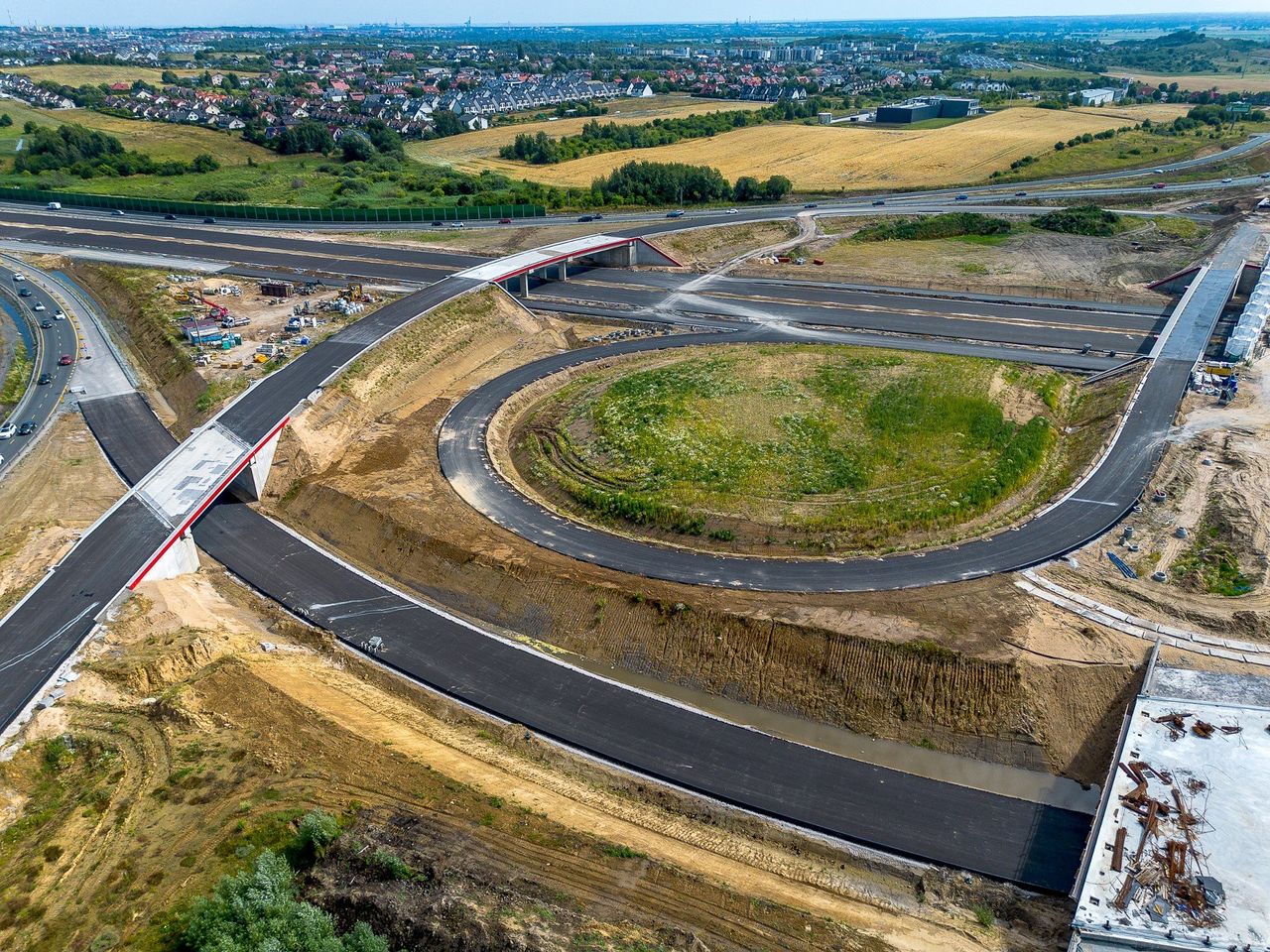 Duże prace drogowe między węzłami Gdańsk Kowale a Gdańsk Południe. Co to oznacza dla kierowców?