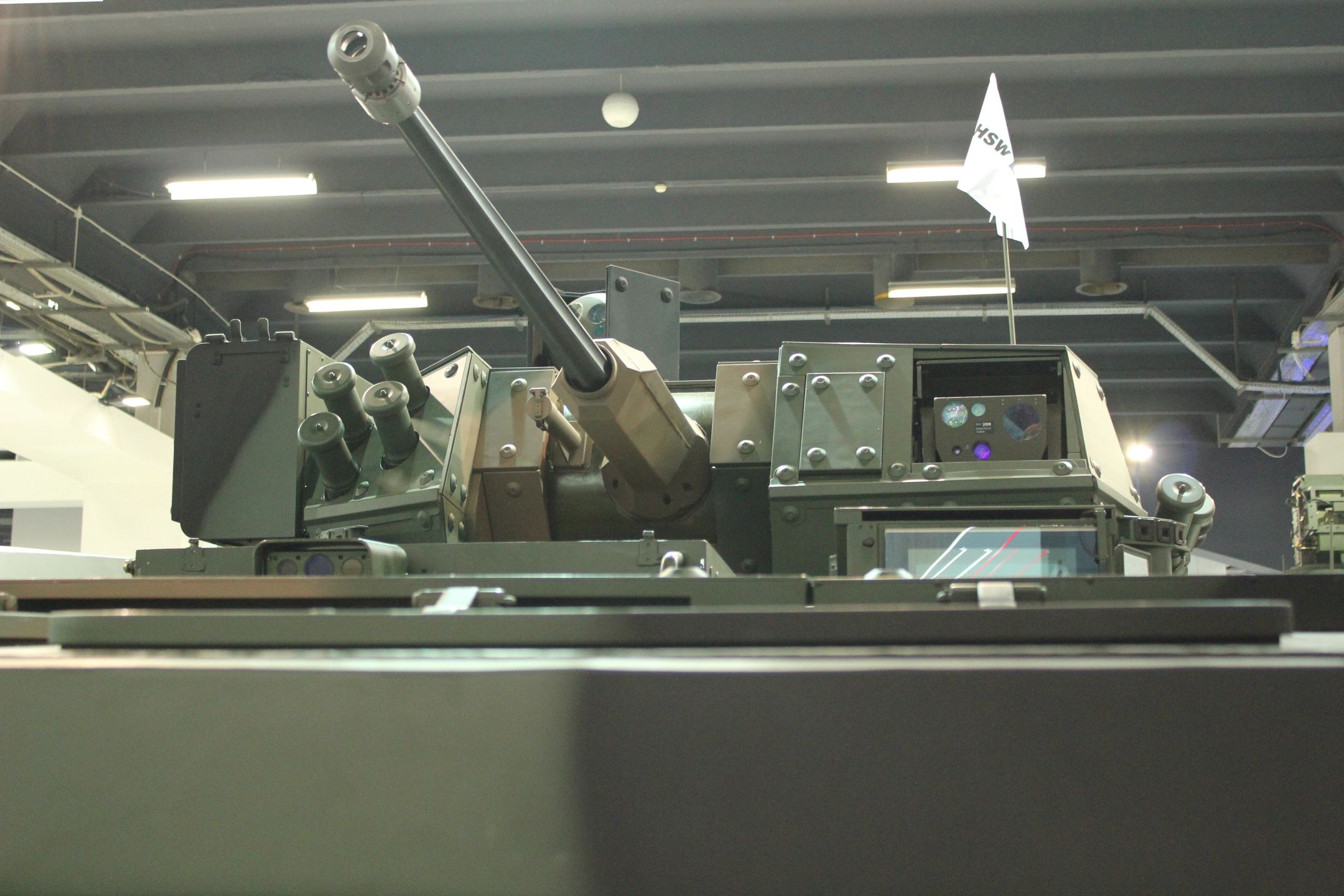 Demonstrator Borsuka na MSPO 2018.