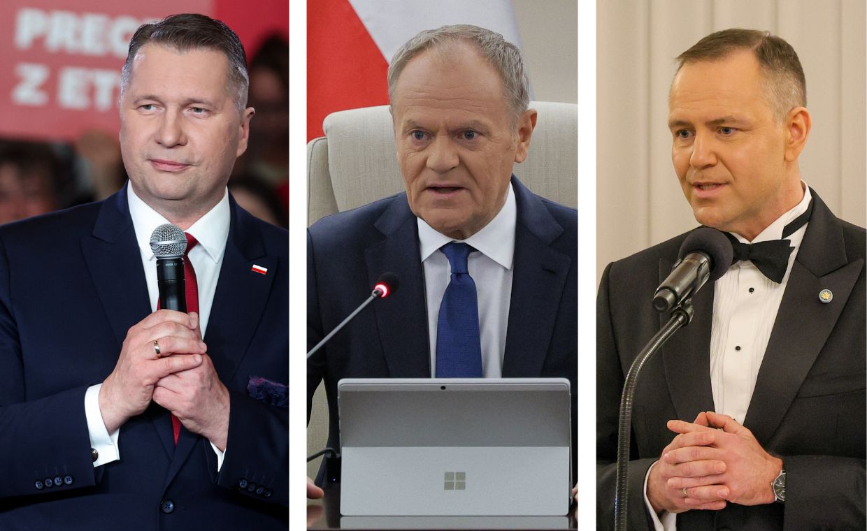 Sondaż Nawrocki, Tusk, Czarnek. Wyniki niepokojące dla kandydata PiS
