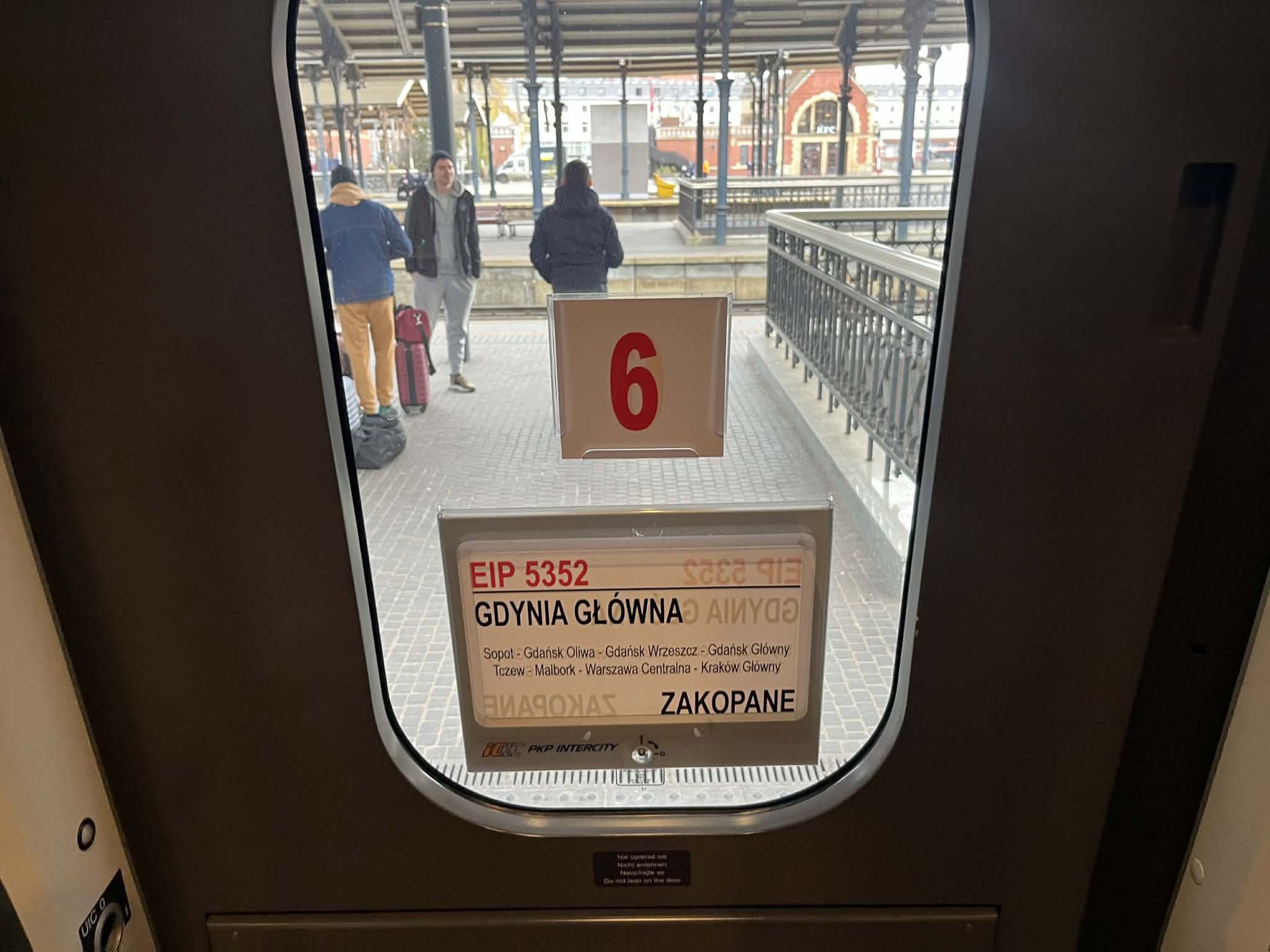 Pendolino do Zakopanego rusza z Gdyni Głównej