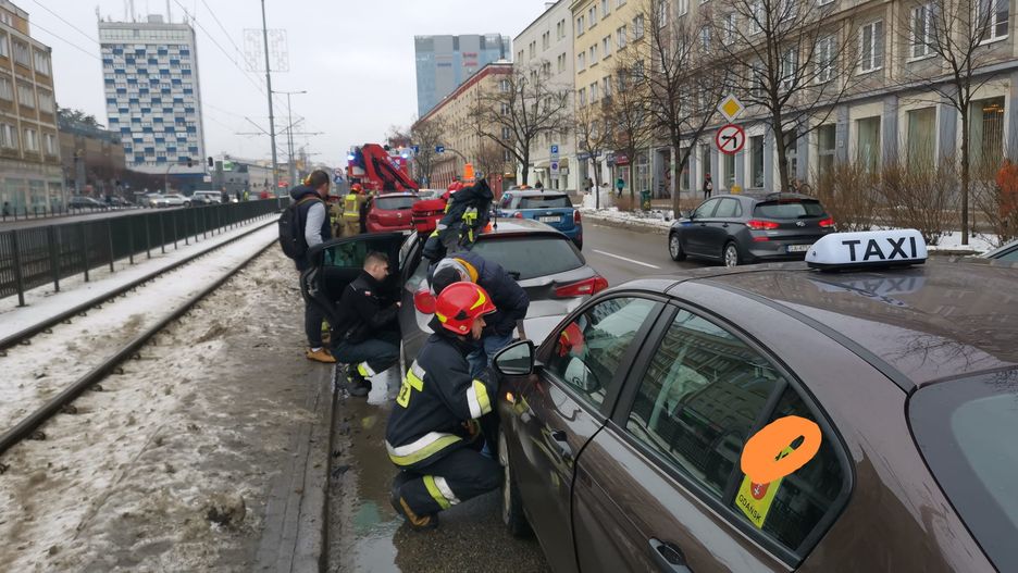 Do stłuczki doszło na alei Grunwaldzkiej w Gdańsku