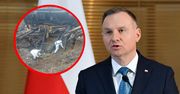Prezydent Duda ws. eksplozji w Przewodowie. "Trwają badania"