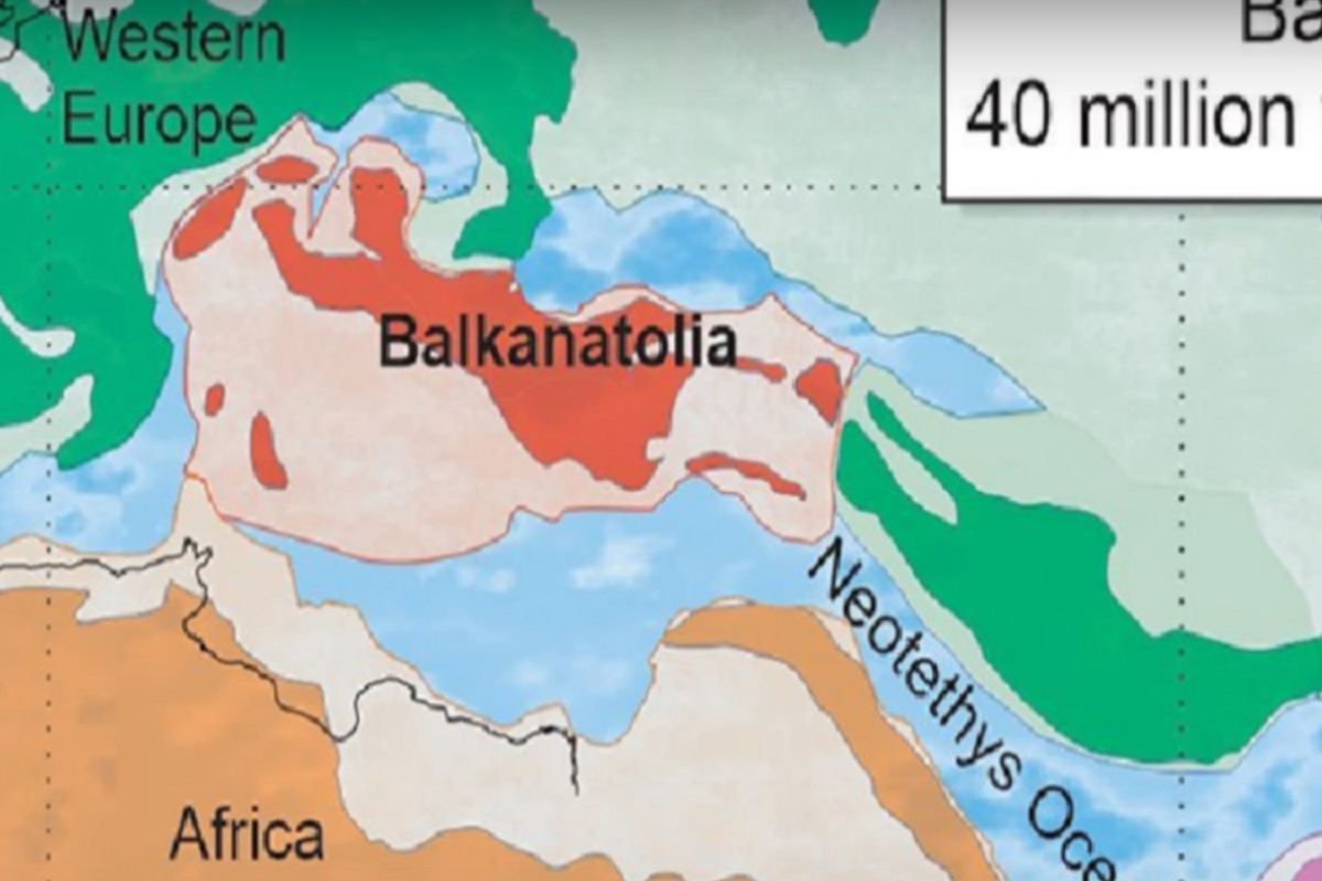Naukowcy odkryli zapomniany kontynent? Nazywają go Bałkanatolią