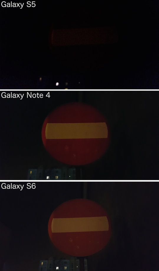 Galaxy S5 vs Galaxy Note 4 vs Galaxy S6 - zdjęcia zrobione w nocy