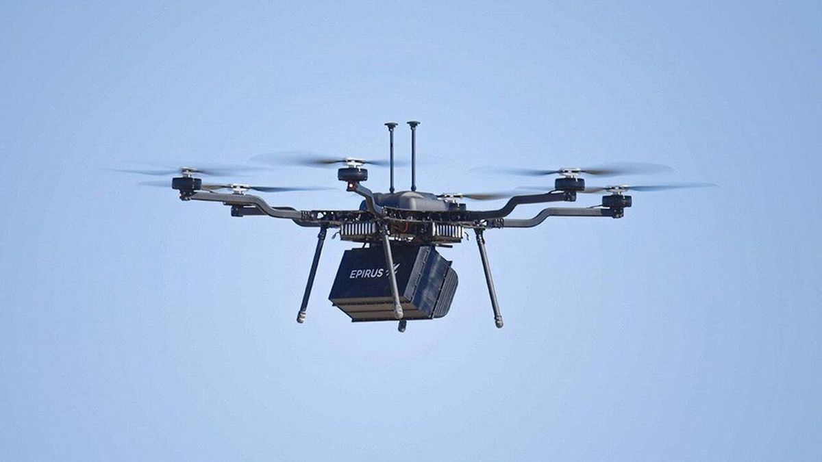 Poszukiwania policyjnego drona wciąż trwają. Utrudnione zadanie mundurowych