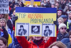 Rosyjska propaganda. Aktorzy udają zadowolonych Ukraińców