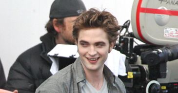 Pattinson schował się w przyczepie!