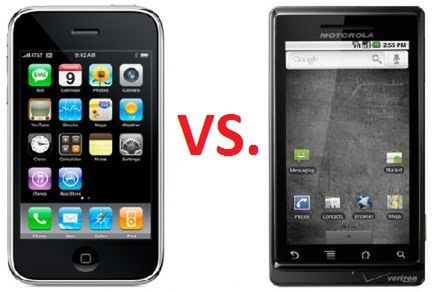 Walka na zdjęcia: iPhone 3GS vs Motorola Droid!