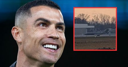 Luksusowy odrzutowiec Ronaldo przyłapany na lotnisku w Polsce. To nie żart