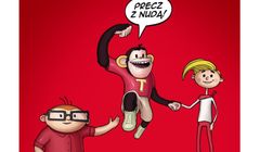 Michał Nowosielski głosem A'Tomka w reklamach radiowych Media Marktu