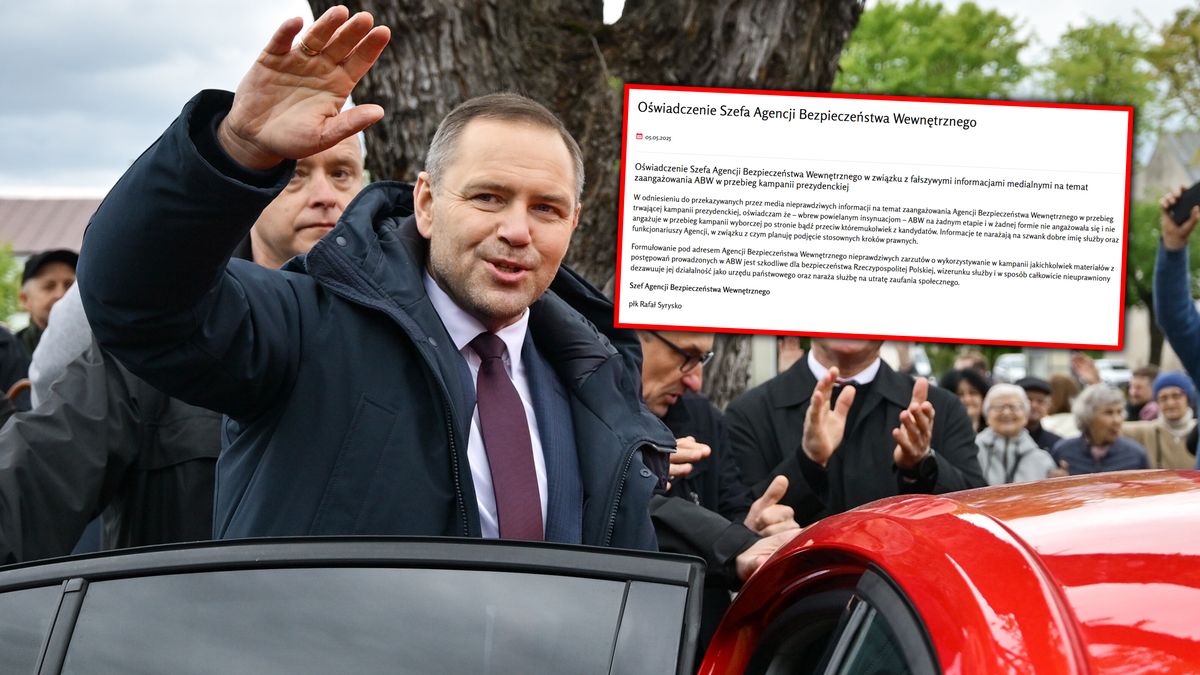 ABW odpowiada sztabowi Nawrockiego