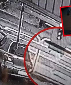 2-latek w piżamie na ruchliwej ulicy. Policja pokazuje nagranie