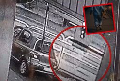 2-latek w piżamie na ruchliwej ulicy. Policja pokazuje nagranie