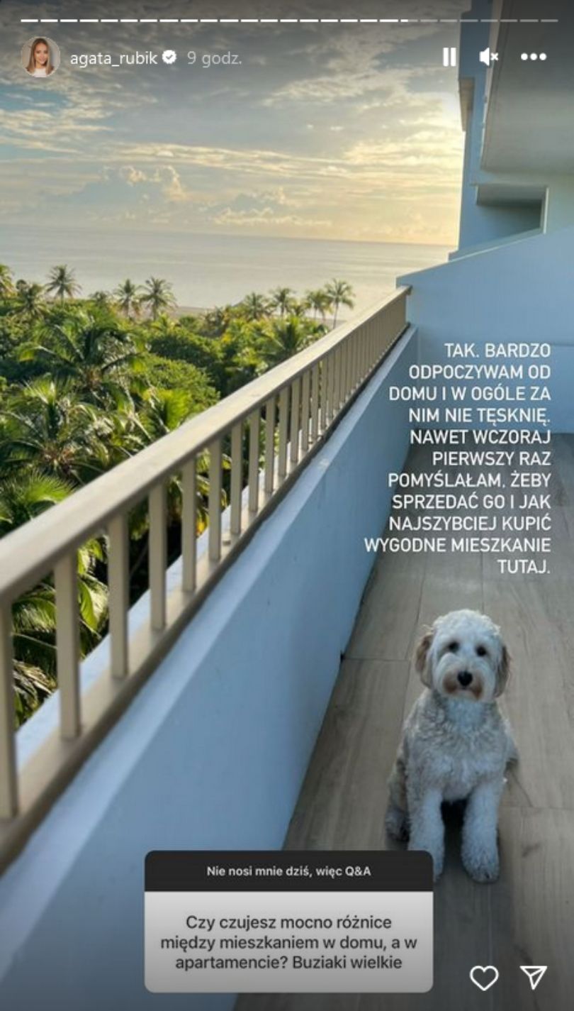 Agata Rubik o życiu w Miami i domu w Polsce