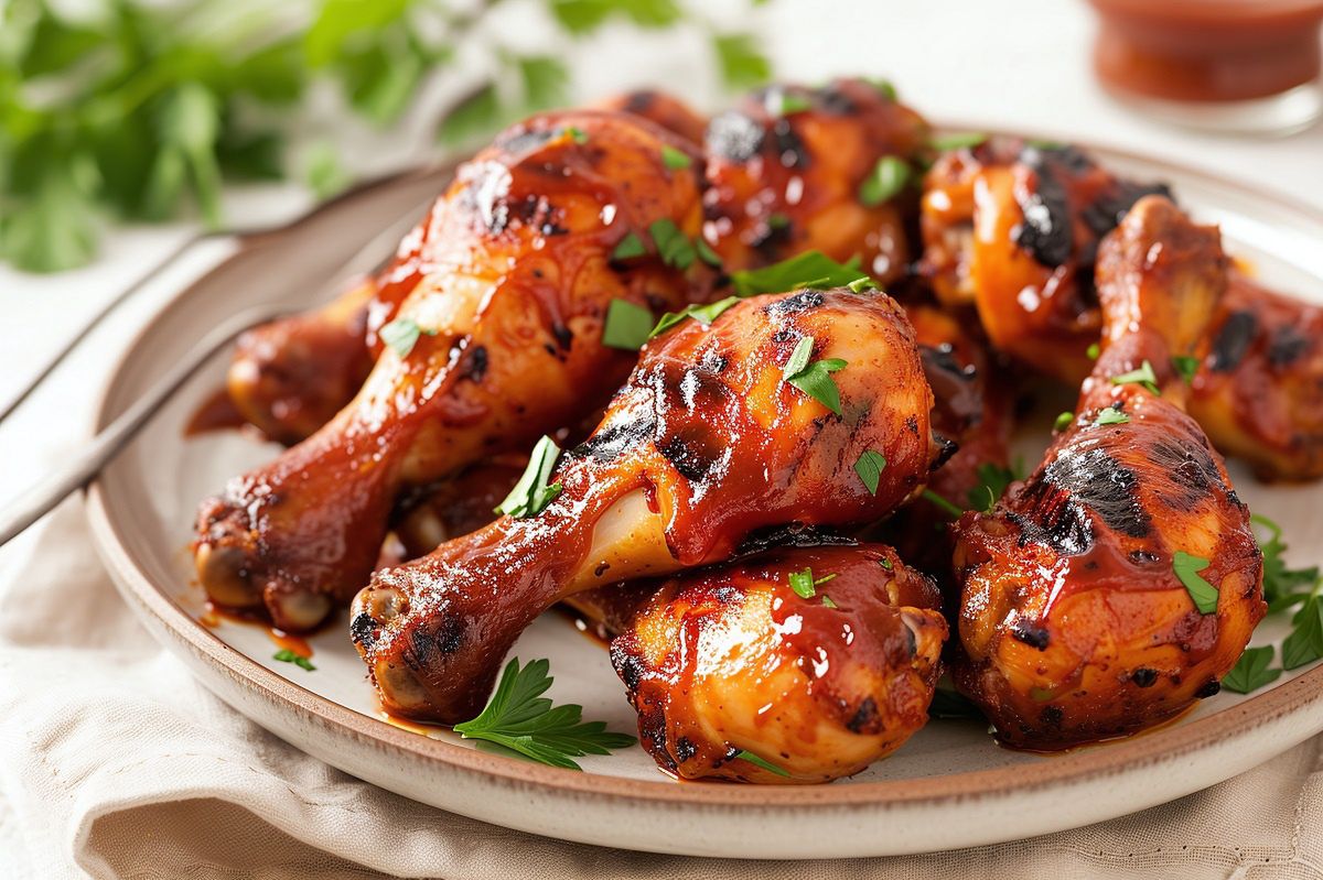 Chicken drumsticks transformed: A sweet and tangy flavour boost