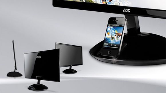 AOC zaskakuje monitorem z... wbudowaną stacją dla iPhone'a! 1
