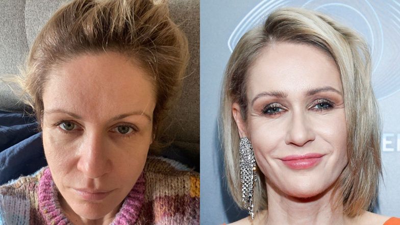 Małgorzata Ohme pozuje bez filtrów i makijażu