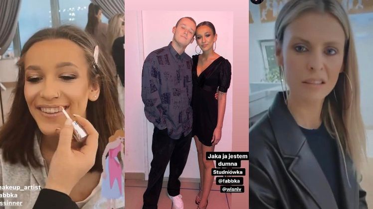 Mandaryna relacjonuje studniówkę Fabienne