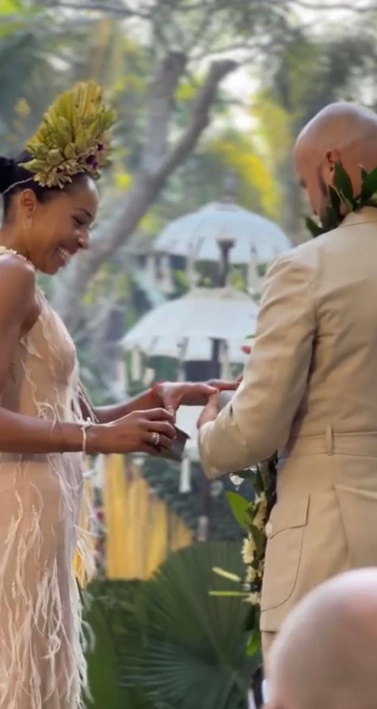 Drugi ślub Omeny Mensah i Rafała Brzoski