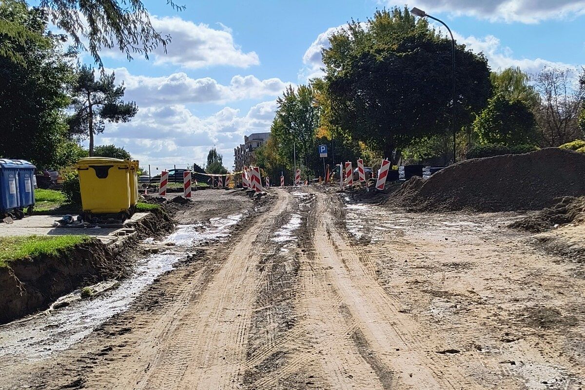 Remont na ul. Samsonowicza
