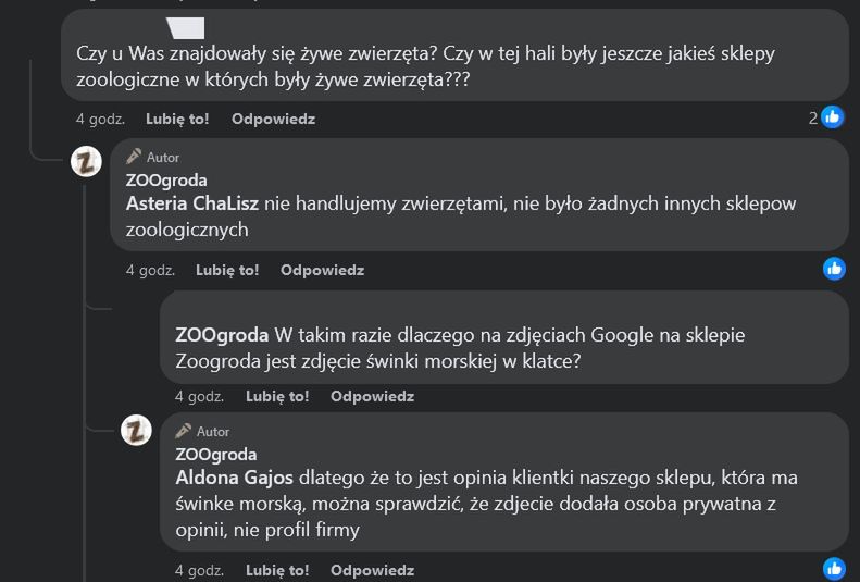 Internauci zastanawiali się, czy w sklepie były żywe zwierzęta