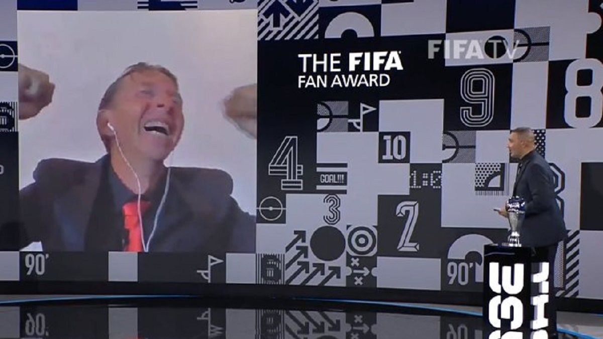 Wpadka podczas gali FIFA The Best