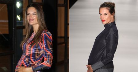 Alessandra Ambrosio W CIĄŻY NA WYBIEGU!