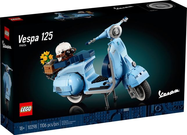 Vespa 125 z klocków Lego