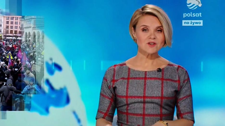 Jak Polsat pokazał protesty przeciwko "lex TVN"