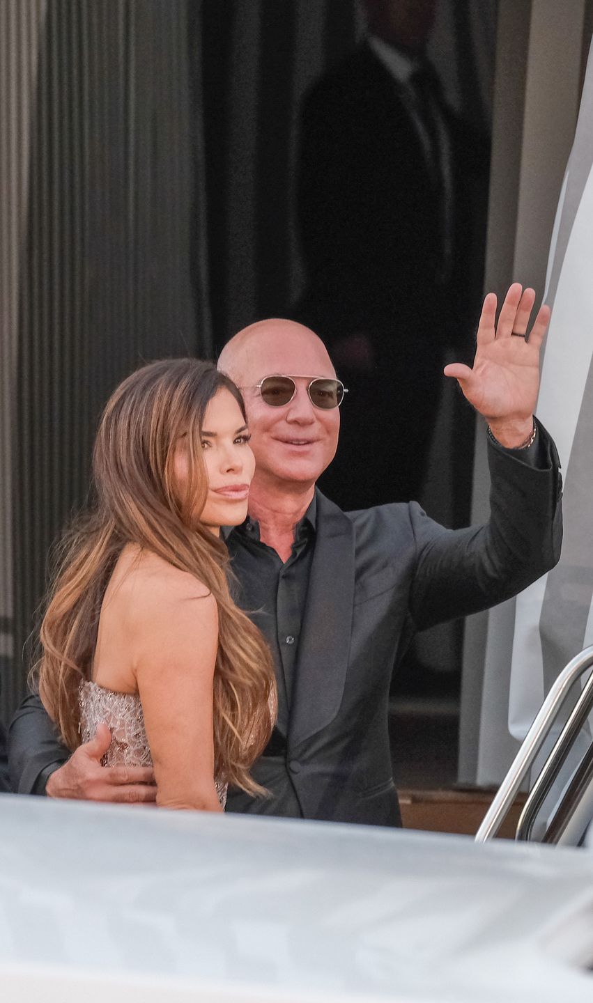 Lauren Sanchez i Jeff Bezos