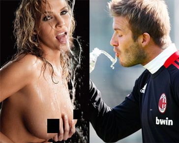 Modelka porno uwiodła Beckhama?!