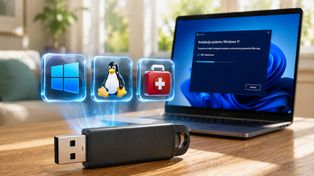 MultiOS-USB, czyli jeden pendrive z wieloma systemami