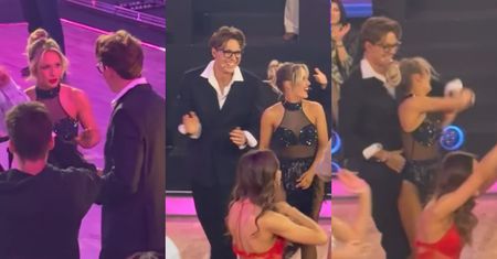 Kulisy "Tańca z Gwiazdami": Nierozłączni Bagi i Magda Tarnowska. Influencer nie chciał pytań o rzekomą ukochaną (WIDEO)