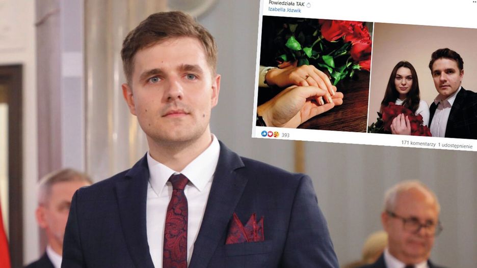 Oświadczyny najmłodszego posła. "Powiedziała: tak"