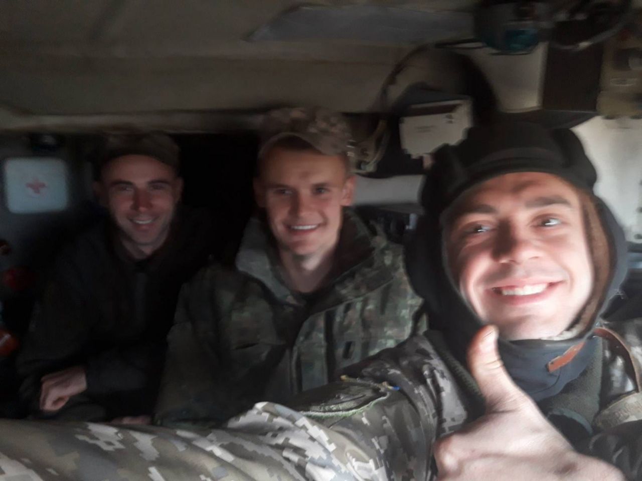 Oddział majora Melnyka zniszczył rosyjski samolot bez oddania żadnego strzału 