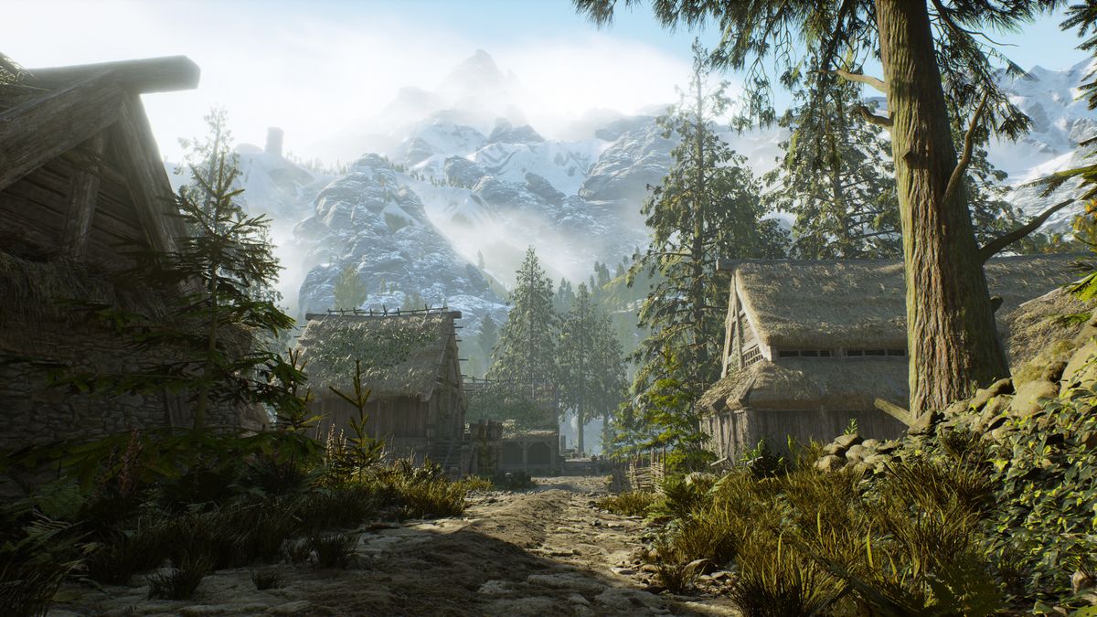 Rzeczna Puszcza, Skyrim, Unreal Engine 5