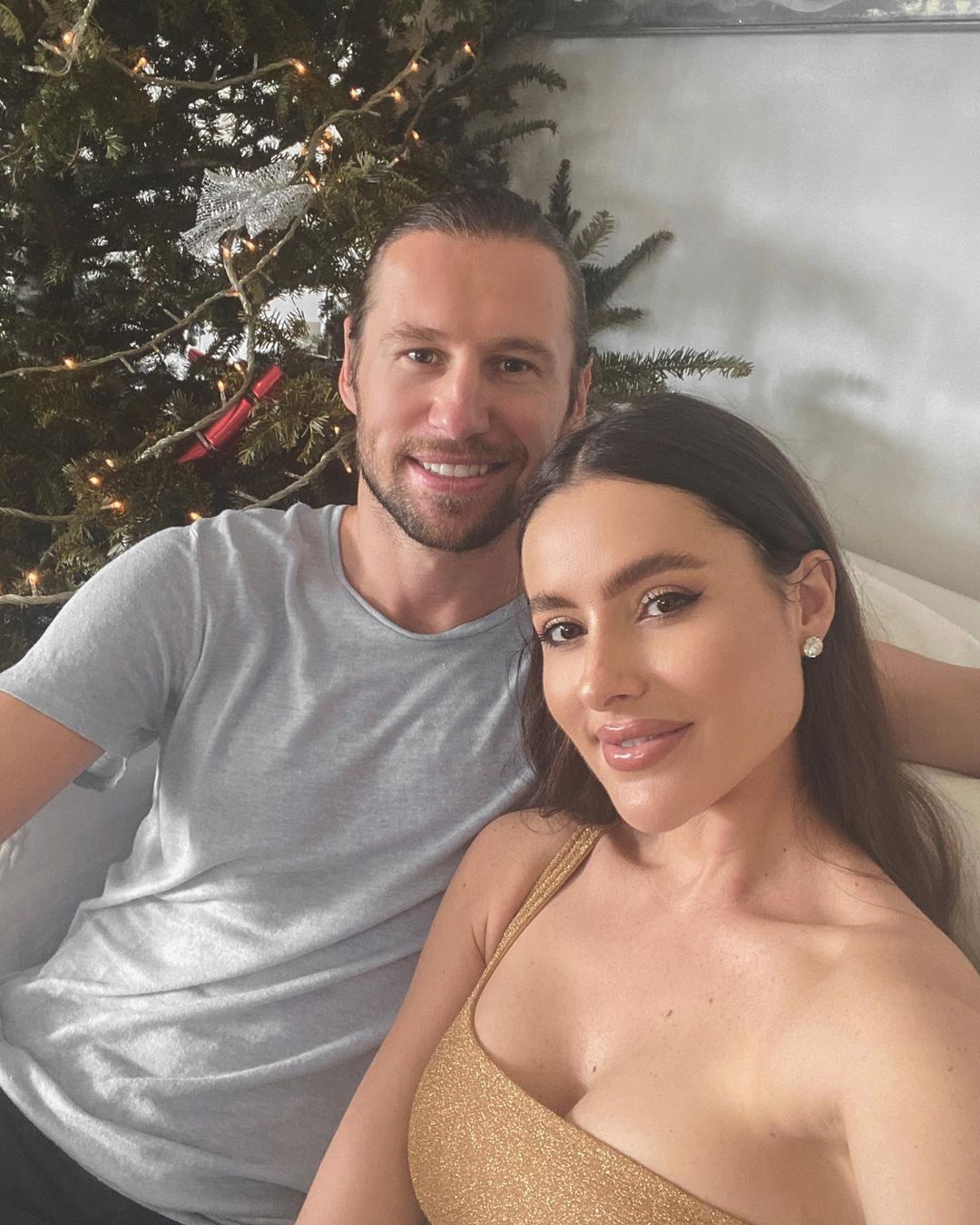 Grzegorz Krychowiak z żoną – Bożego Narodzenia 2020