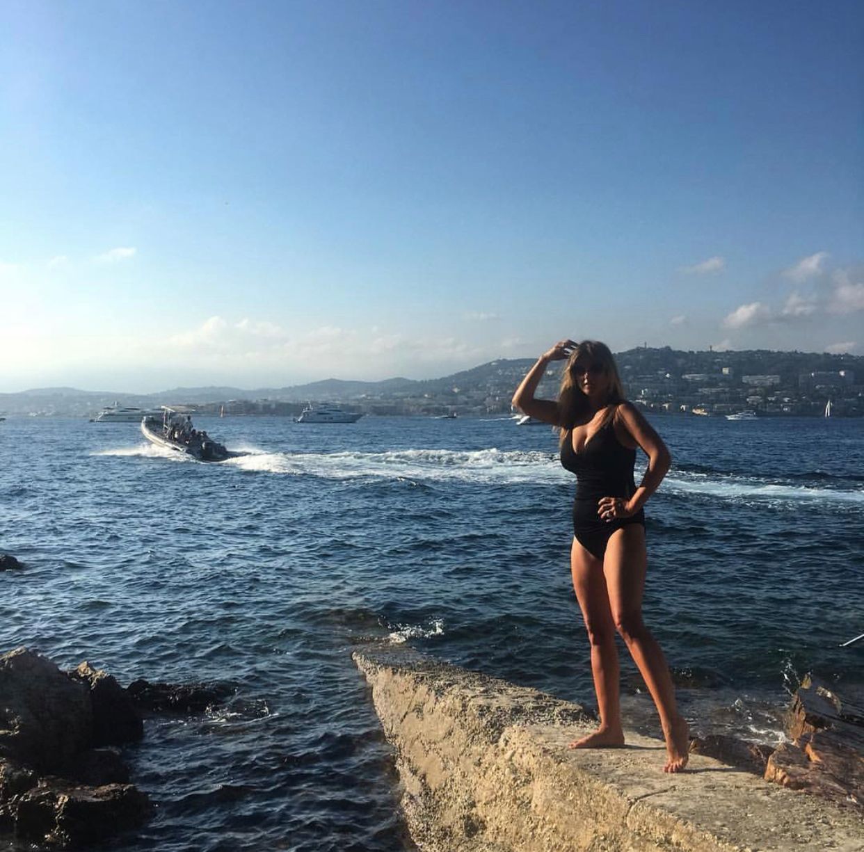 Karolina Szostak na wakacjach
