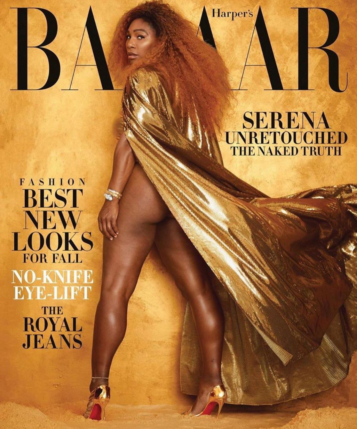 Serena Williams na okładce „Harpers Bazaar”