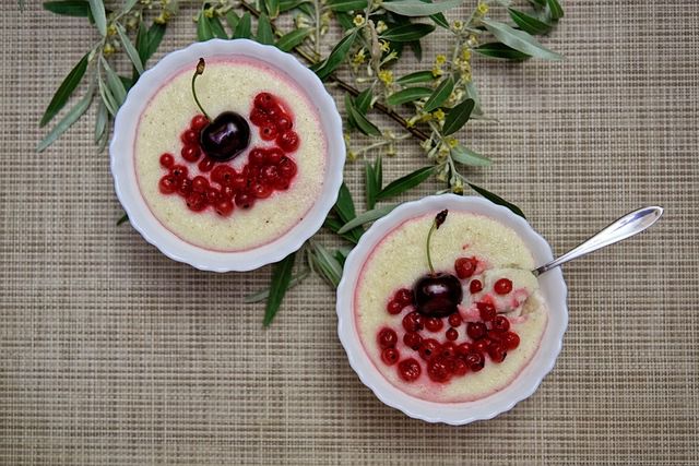 kasza manna z sokiem przepis