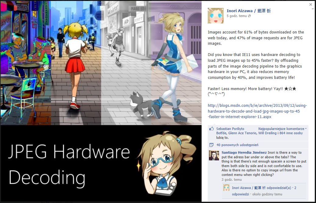 Inori Arizawa - Internet Explorer Tan, opowiada o sprzętowym dekodowaniu *.jpg