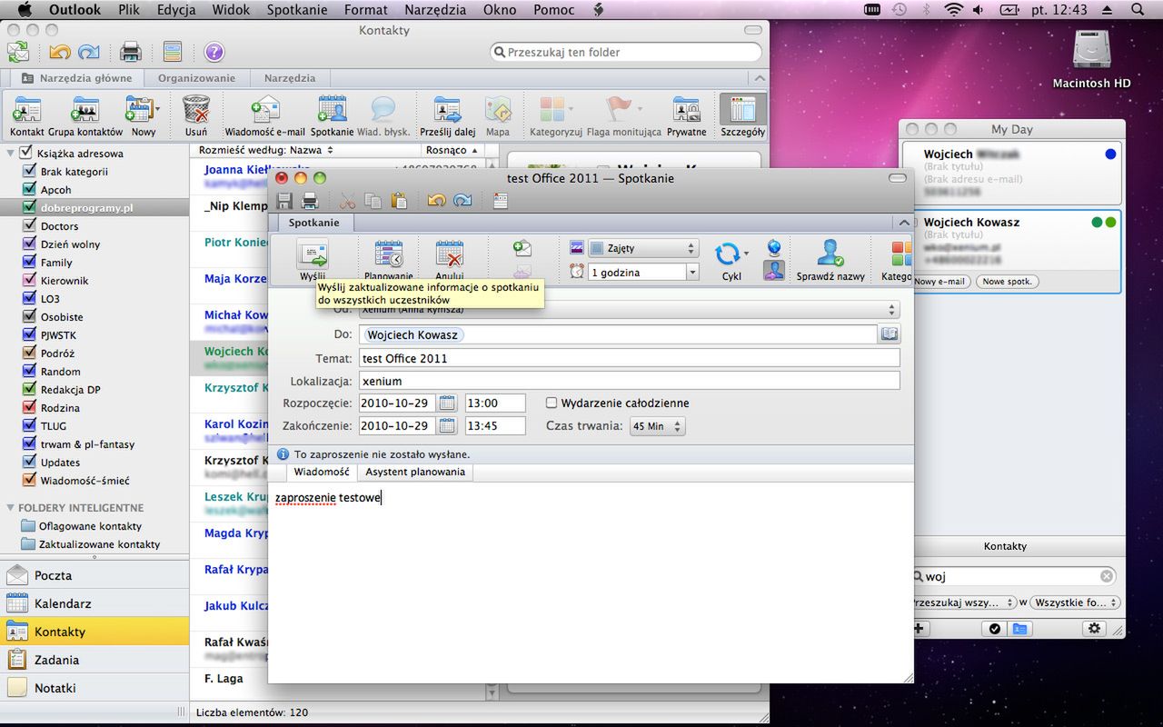 ...oraz szybko zaplanuję spotkanie