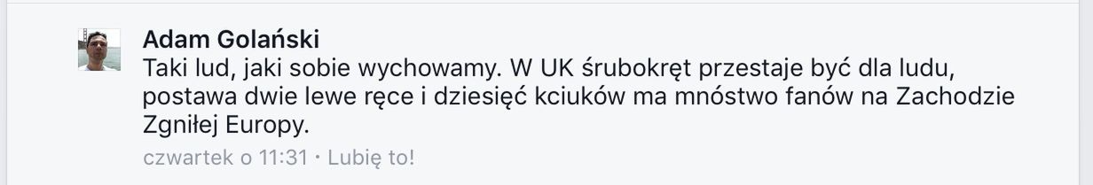 Jak zaznaczył nasz Eimi, jego spostrzeżenia wynikają z obserwacji jakie poczynił w Londynie.