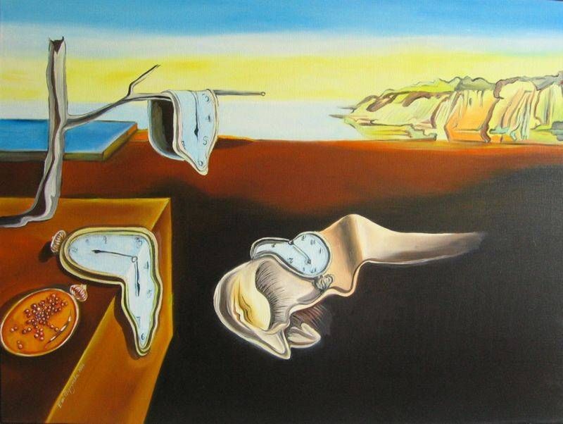 Uporczywość pamięci - Salvador Dali