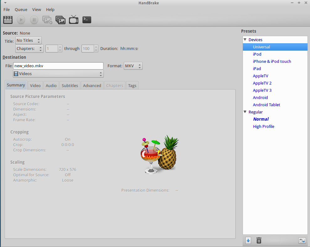 HandBrake 0.10 dla Linuksa