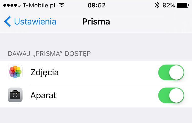 Straszne, aplikacja fotograficzna chce dostępu do zdjęć i aparatu!