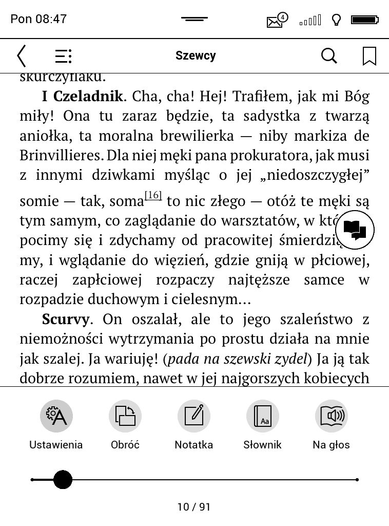 PocketBook Aqua 2: wodoodporny czytnik, na którym można też słuchać 8